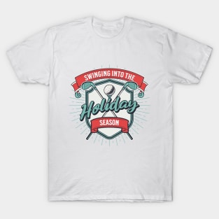 Christmas Golfer T-Shirt